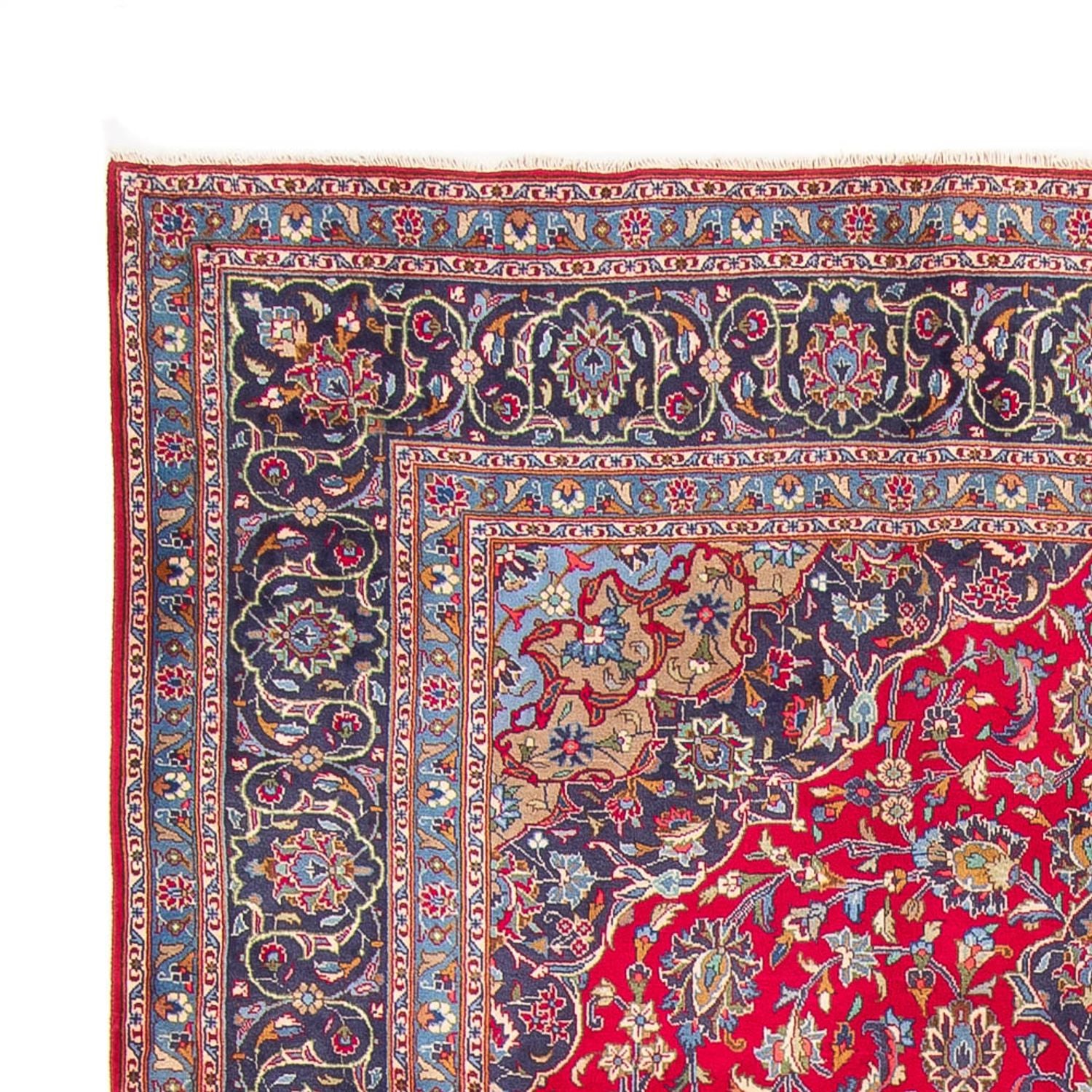 Tapis persan - Keshan - 337 x 238 cm - rouge