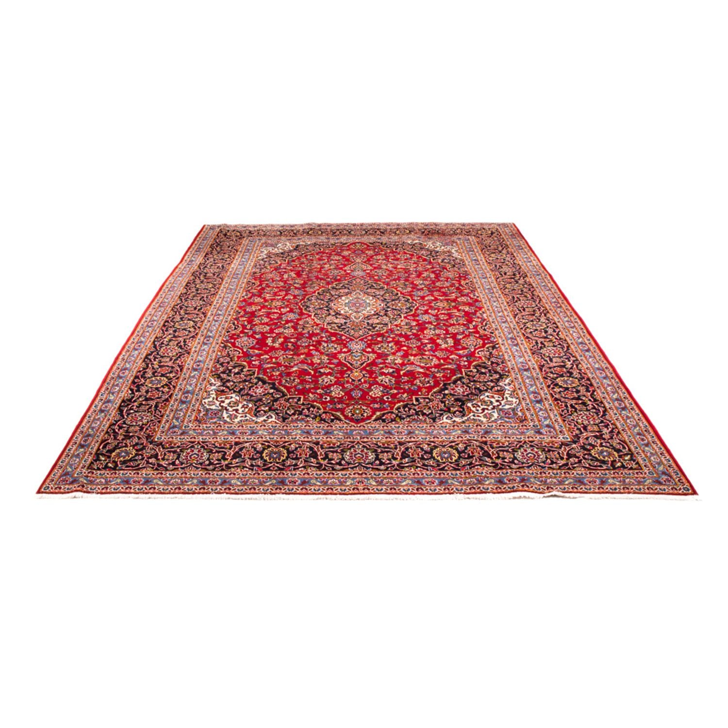 Tapis persan - Keshan - 340 x 243 cm - rouge
