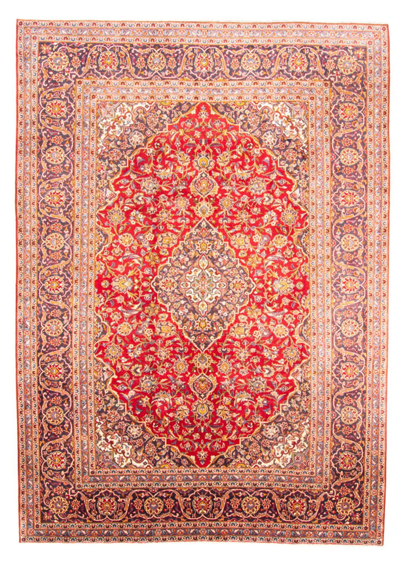 Tapis persan - Keshan - 344 x 243 cm - rouge