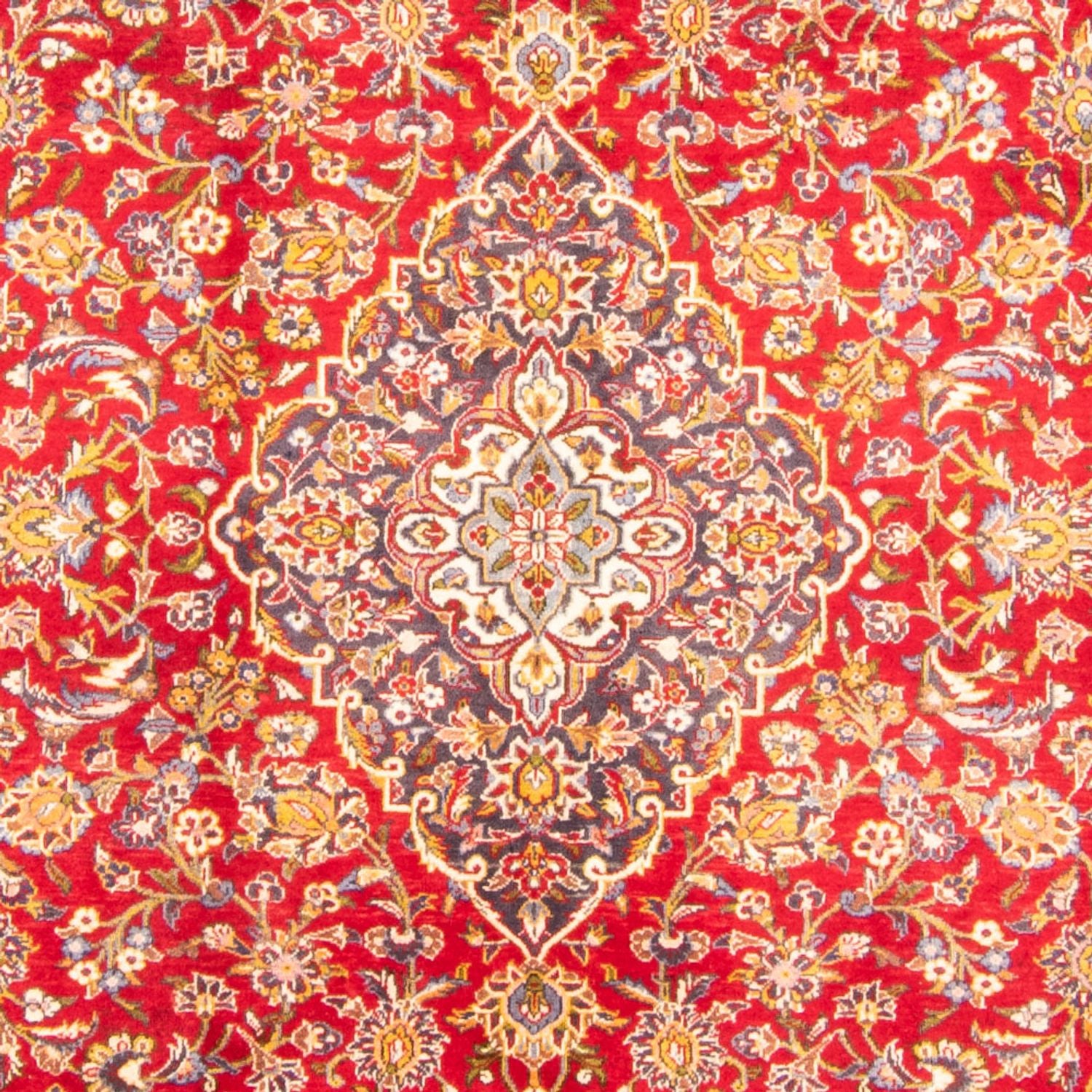 Tapis persan - Keshan - 344 x 243 cm - rouge