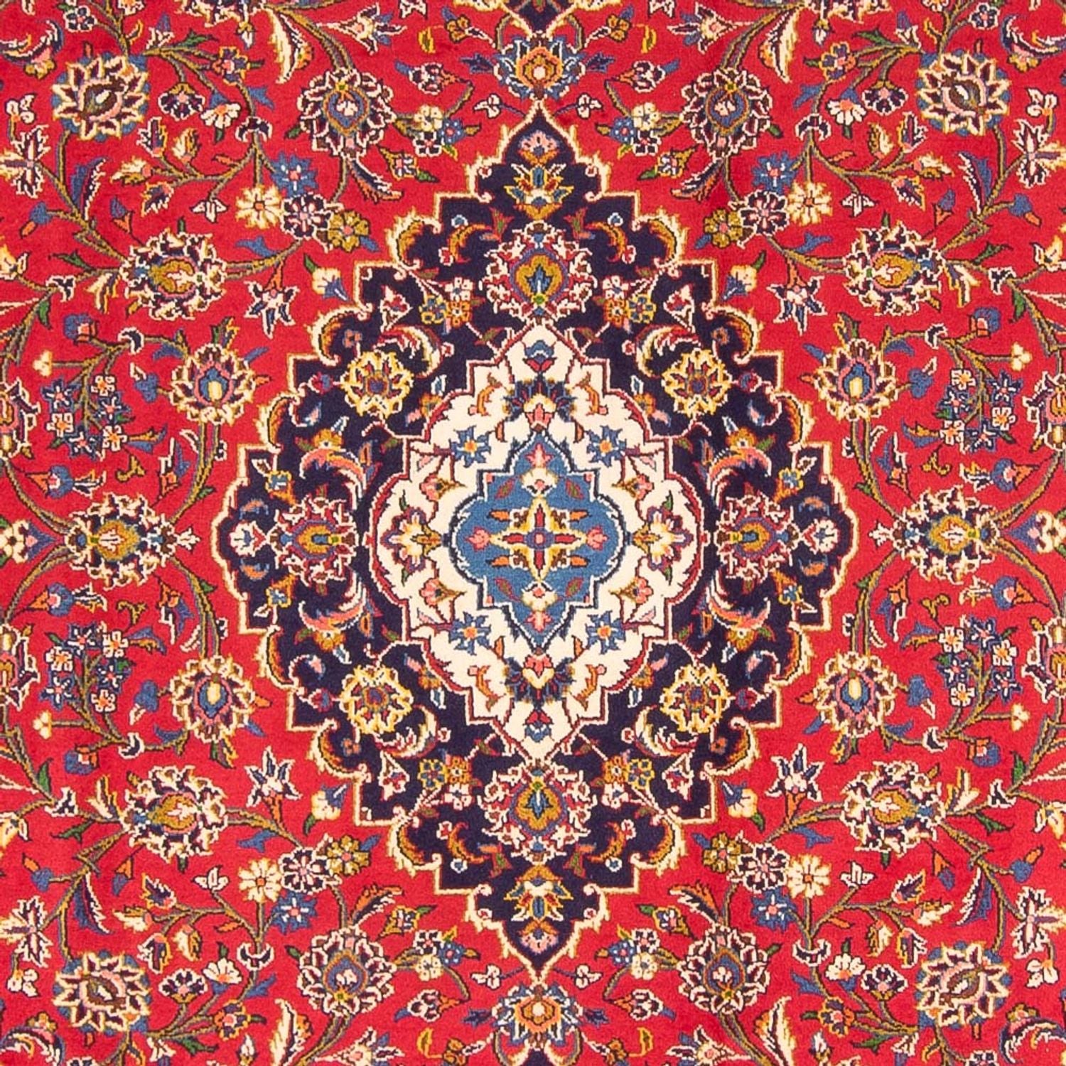 Tapis persan - Keshan - 343 x 247 cm - rouge