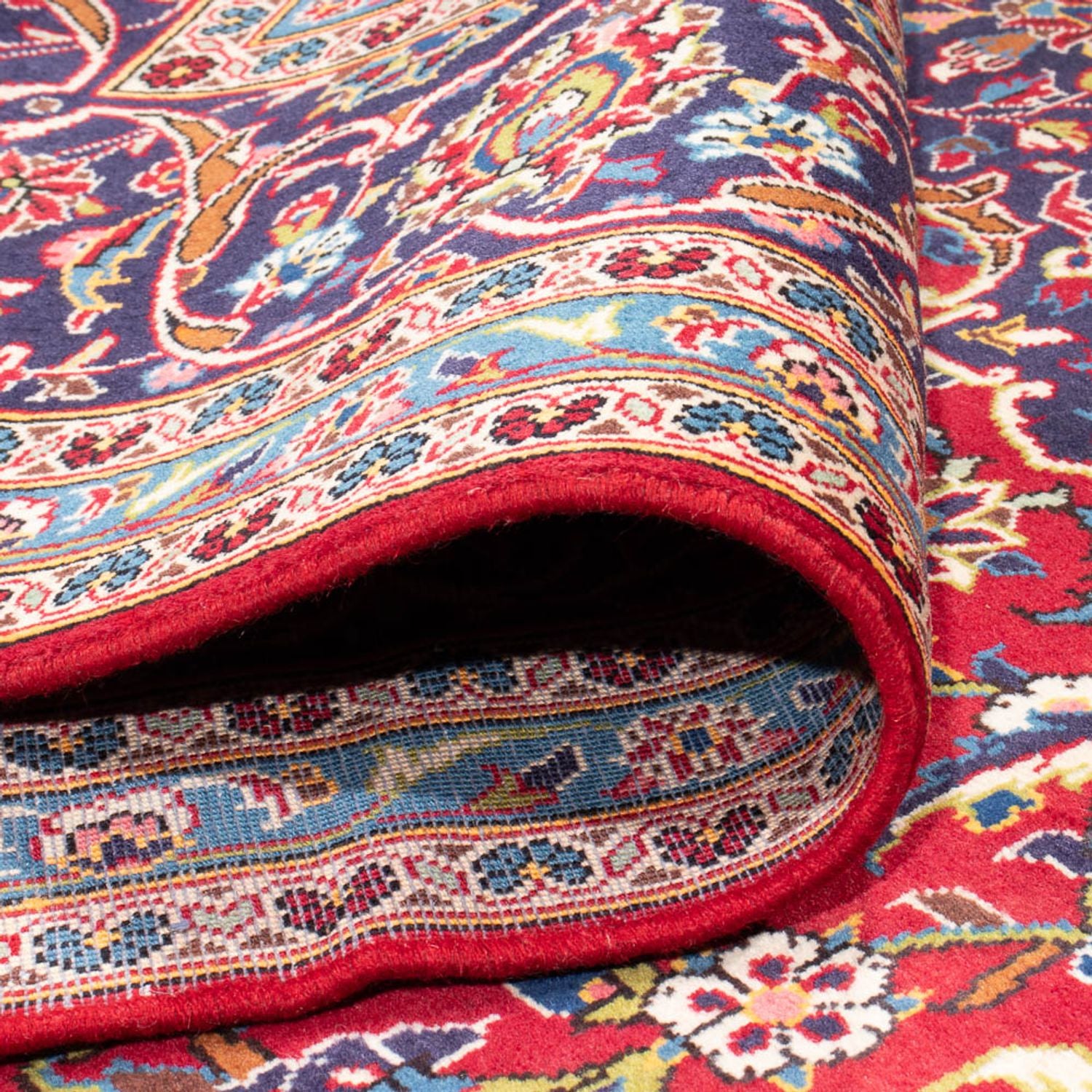 Tapis persan - Keshan - 348 x 247 cm - rouge
