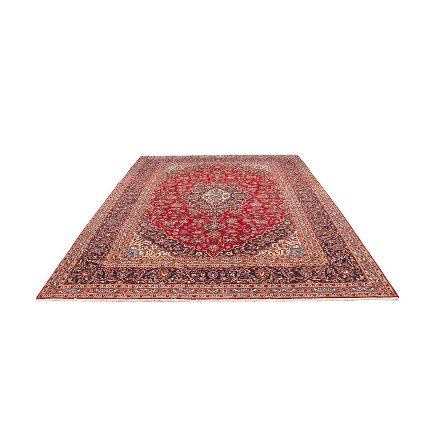 Tapis persan - Keshan - 346 x 250 cm - rouge
