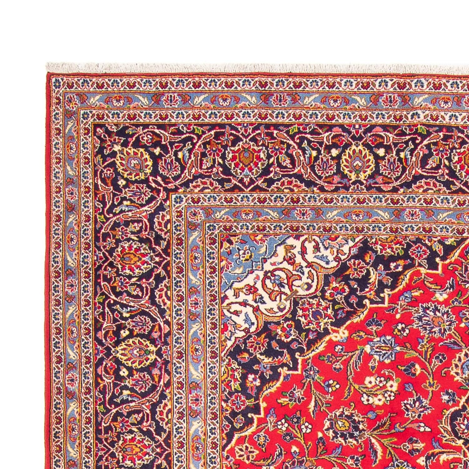 Tapis persan - Keshan - 347 x 250 cm - rouge