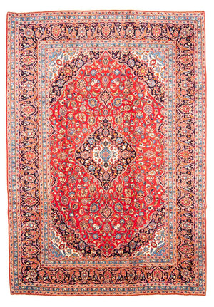 Tapis persan - Keshan - 355 x 245 cm - rouge