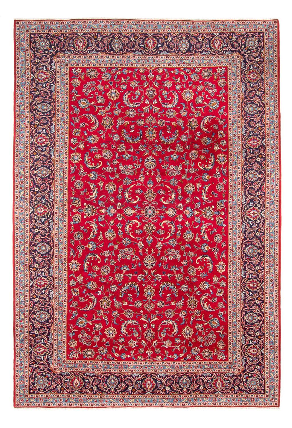 Tapis persan - Keshan - 358 x 243 cm - rouge