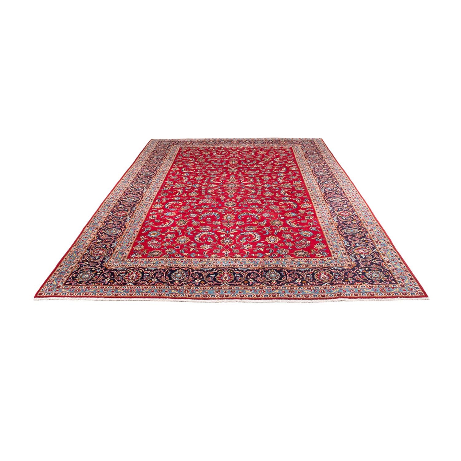 Tapis persan - Keshan - 358 x 243 cm - rouge