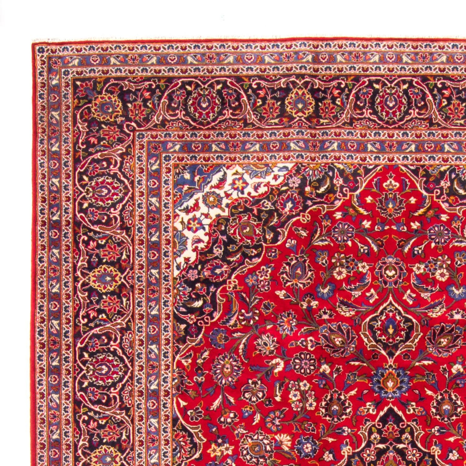 Tapis persan - Keshan - 358 x 244 cm - rouge