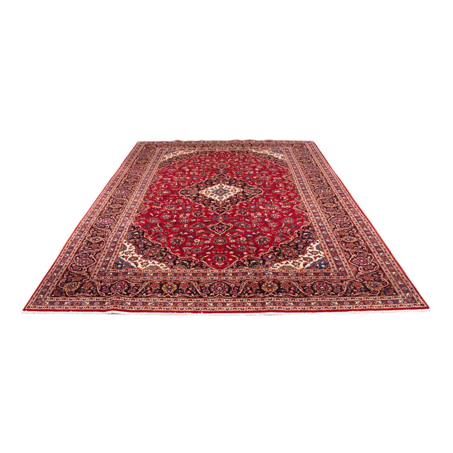 Tapis persan - Keshan - 358 x 244 cm - rouge
