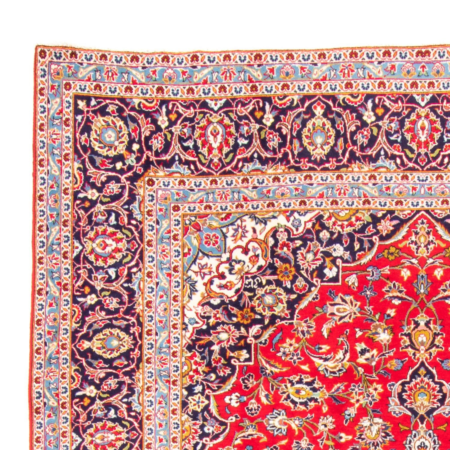Tapis persan - Keshan - 360 x 248 cm - rouge