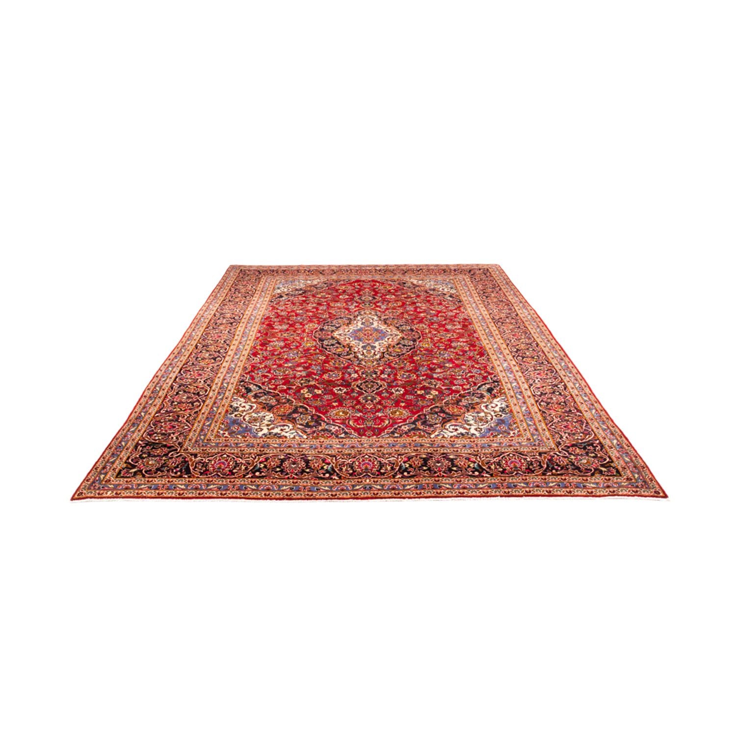 Tapis persan - Keshan - 352 x 256 cm - rouge