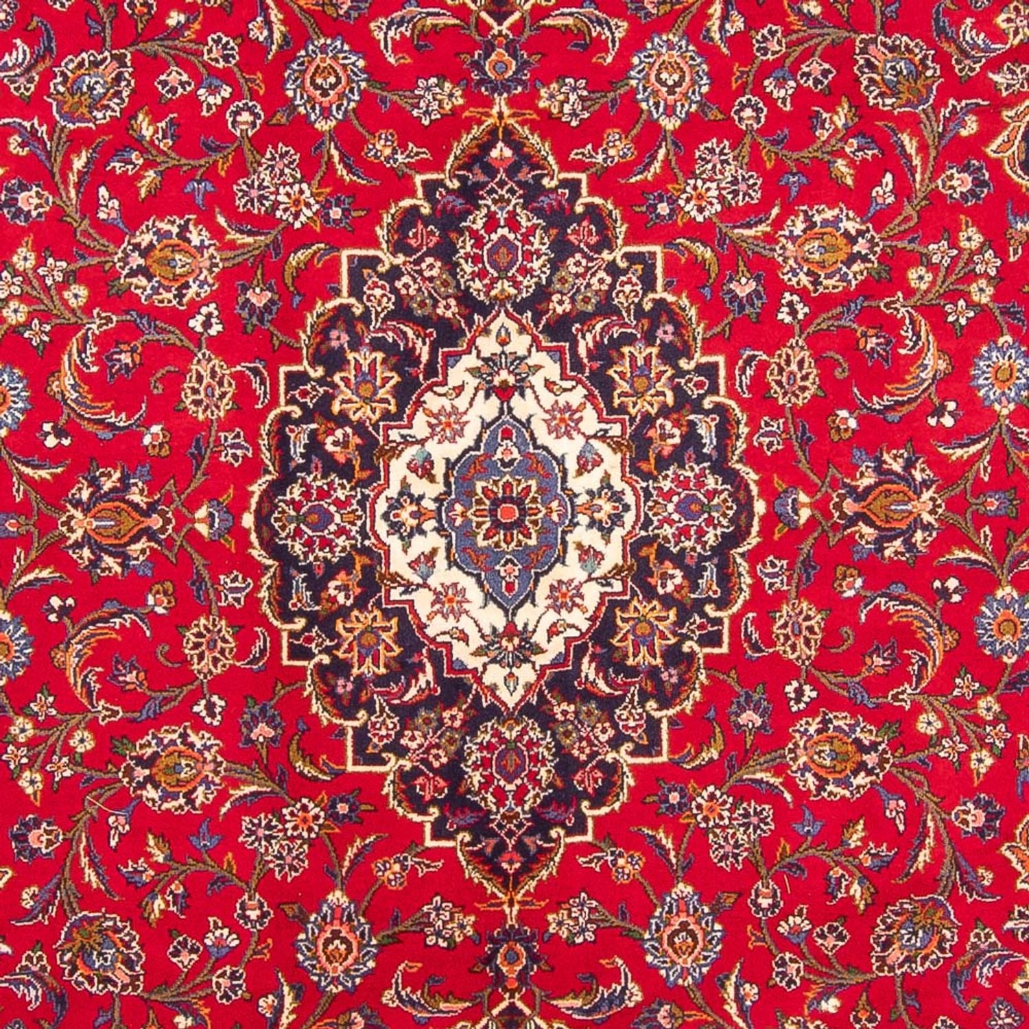 Tapis persan - Keshan - 362 x 256 cm - rouge