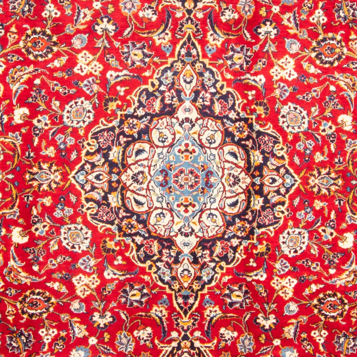 Tapis persan - Keshan - 359 x 260 cm - rouge