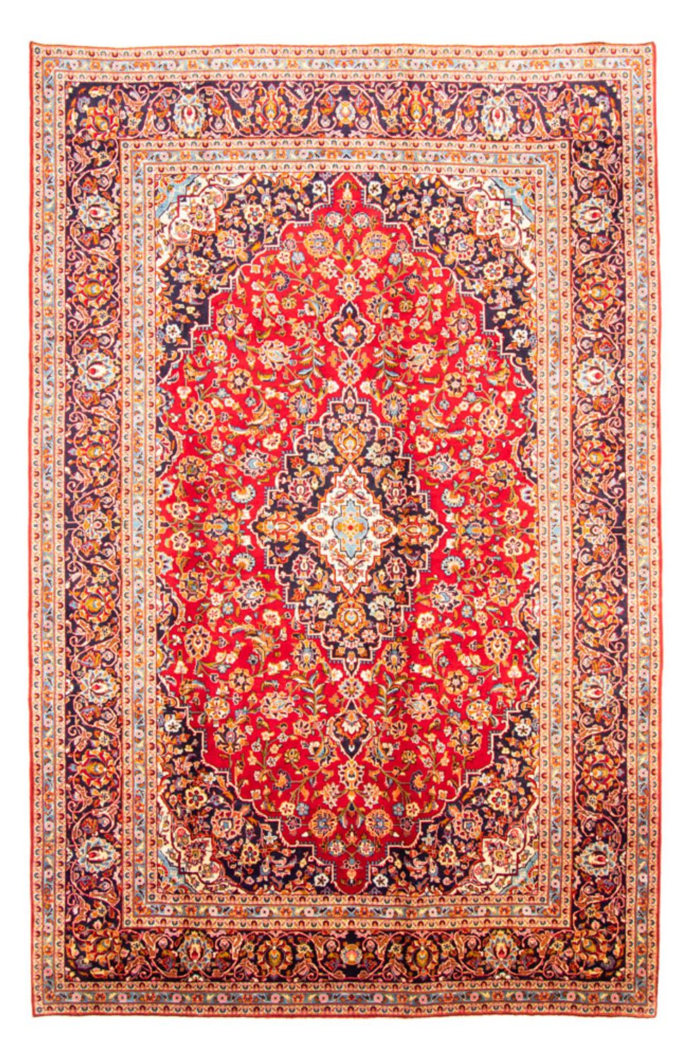 Tapis persan - Keshan - 380 x 248 cm - rouge