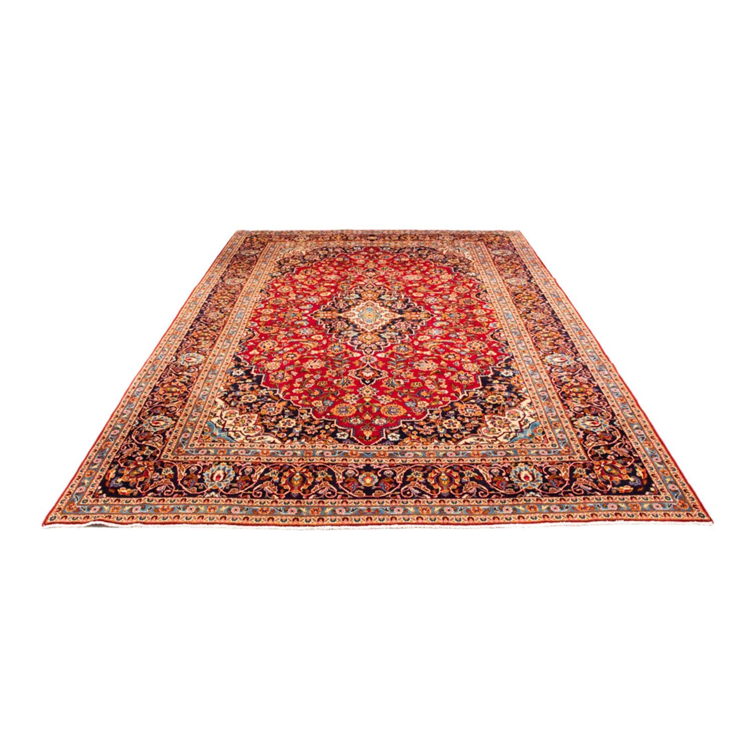 Tapis persan - Keshan - 380 x 248 cm - rouge