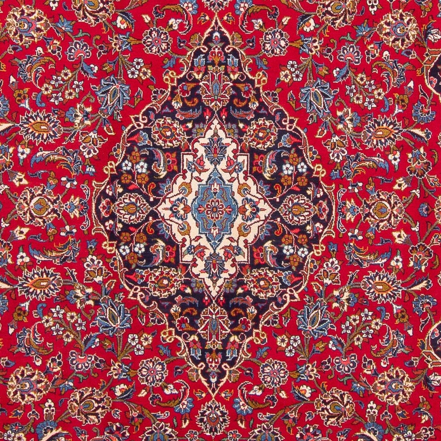 Perserteppich - Keshan - 378 x 250 cm - rot