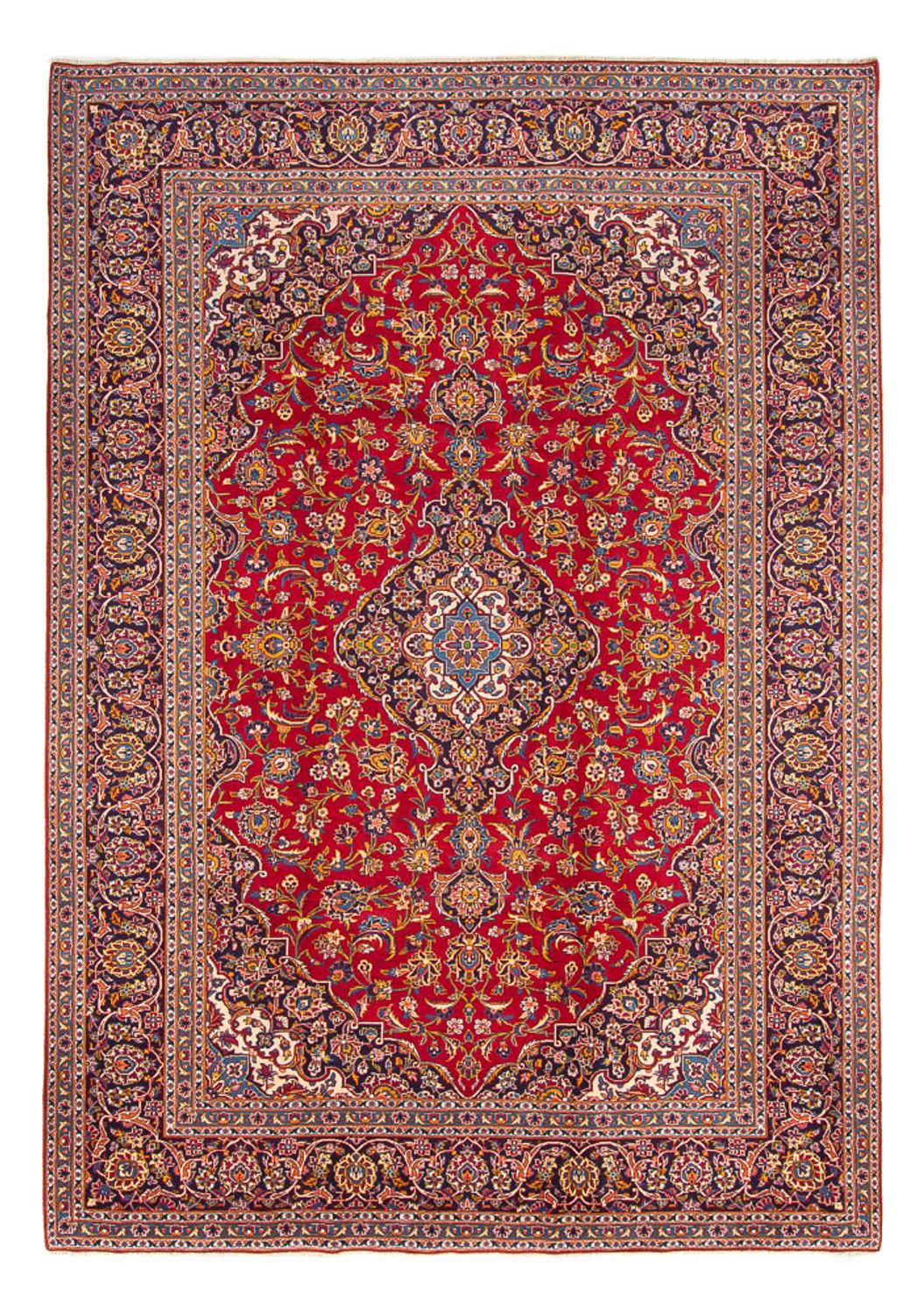 Tapis persan - Keshan - 365 x 260 cm - rouge