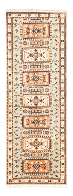 Tapis de couloir Tapis persan - Nomadic - 188 x 66 cm - vert clair