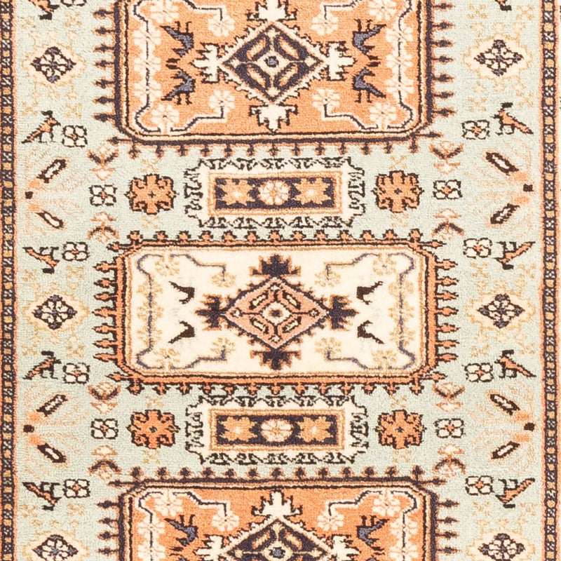 Tapis de couloir Tapis persan - Nomadic - 188 x 66 cm - vert clair