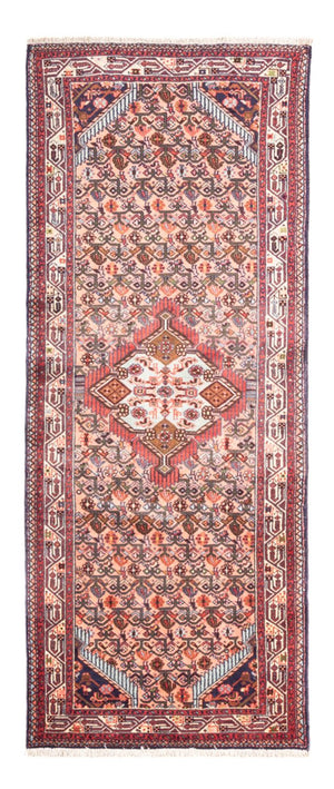 Tapis de couloir Tapis persan - Nomadic - 190 x 77 cm - rouge