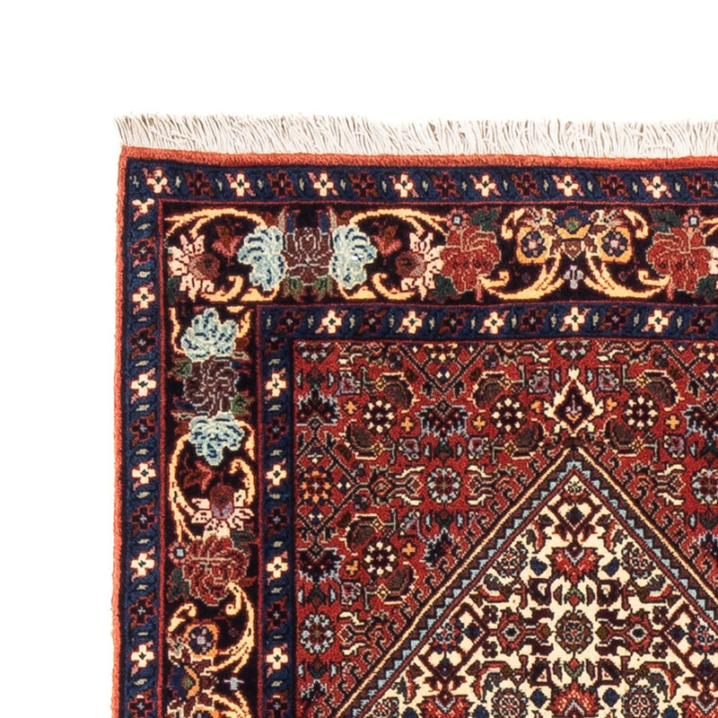 Tapis de couloir Tapis persan - Bidjar - 214 x 62 cm - rouge