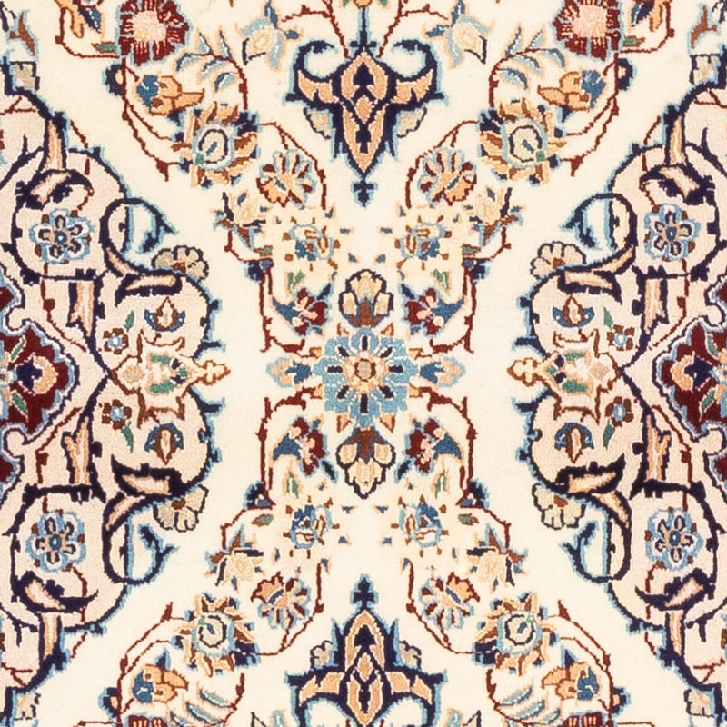 Tapis de couloir Tapis persan - Nain - Royal - 212 x 60 cm - crème