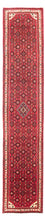 Tapis de couloir Tapis persan - Nomadic - 392 x 77 cm - rouge
