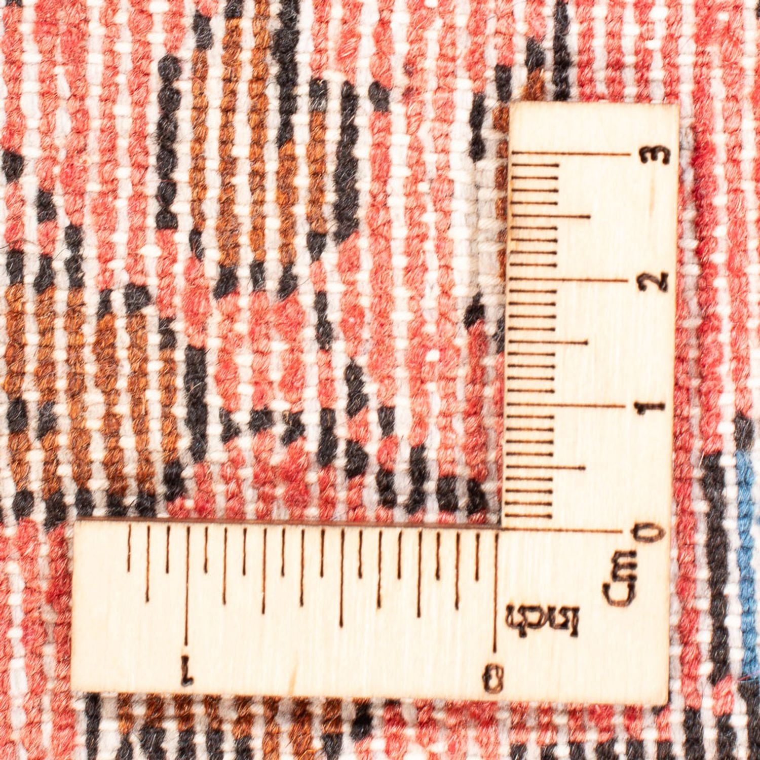 Tapis de couloir Tapis persan - Nomadic - 385 x 77 cm - rouge
