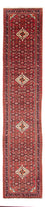 Tapis de couloir Tapis persan - Nomadic - 400 x 80 cm - bleu foncé