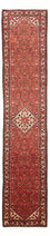 Tapis de couloir Tapis persan - Nomadic - 392 x 80 cm - rouge