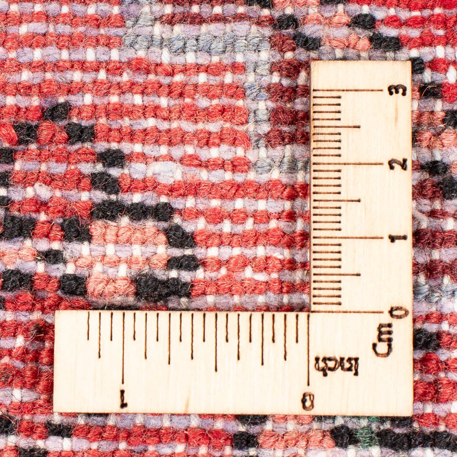 Tapis de couloir Tapis persan - Nomadic - 392 x 80 cm - rouge