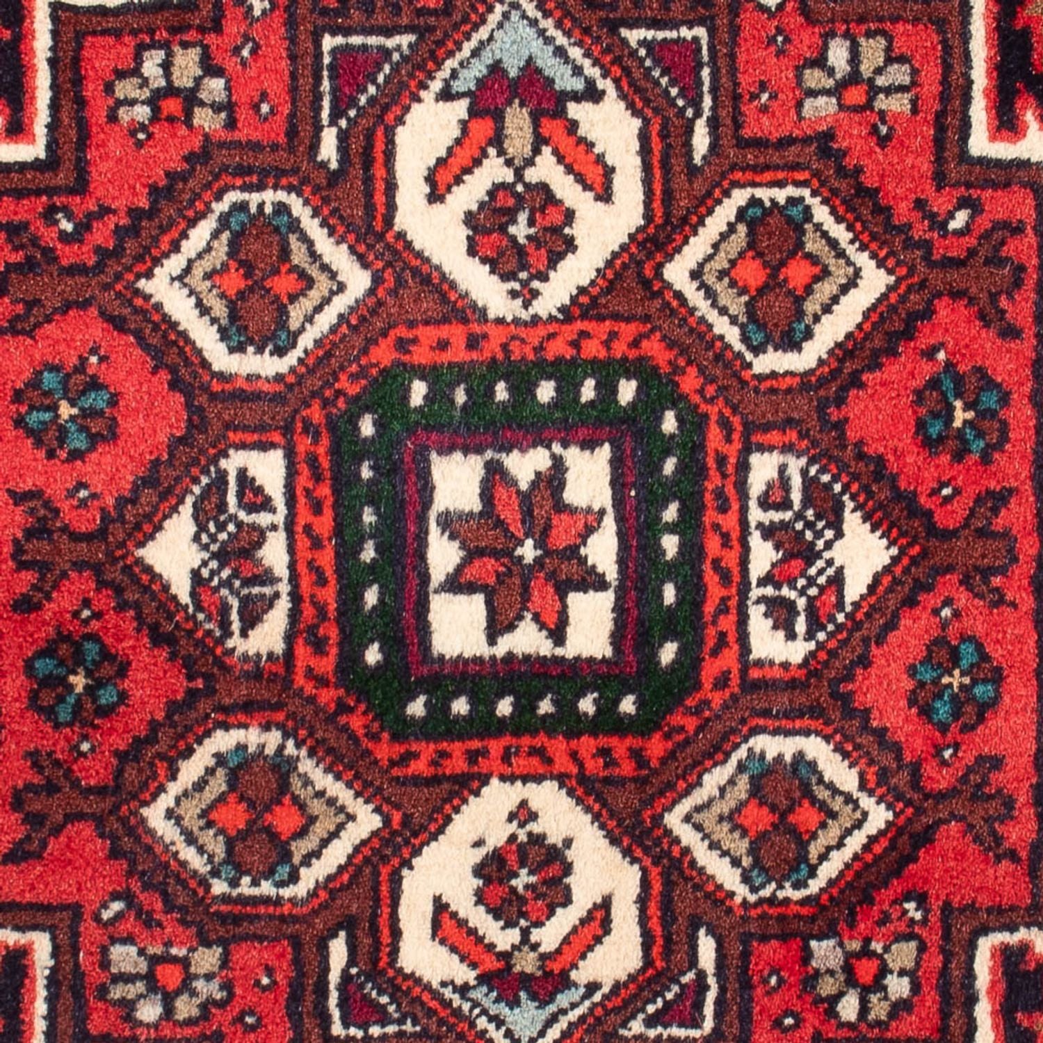 Tapis persan - Nomadic - 88 x 48 cm - rouge