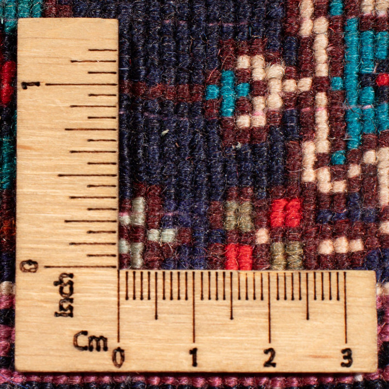 Tapis persan - Nomadic - 88 x 48 cm - rouge