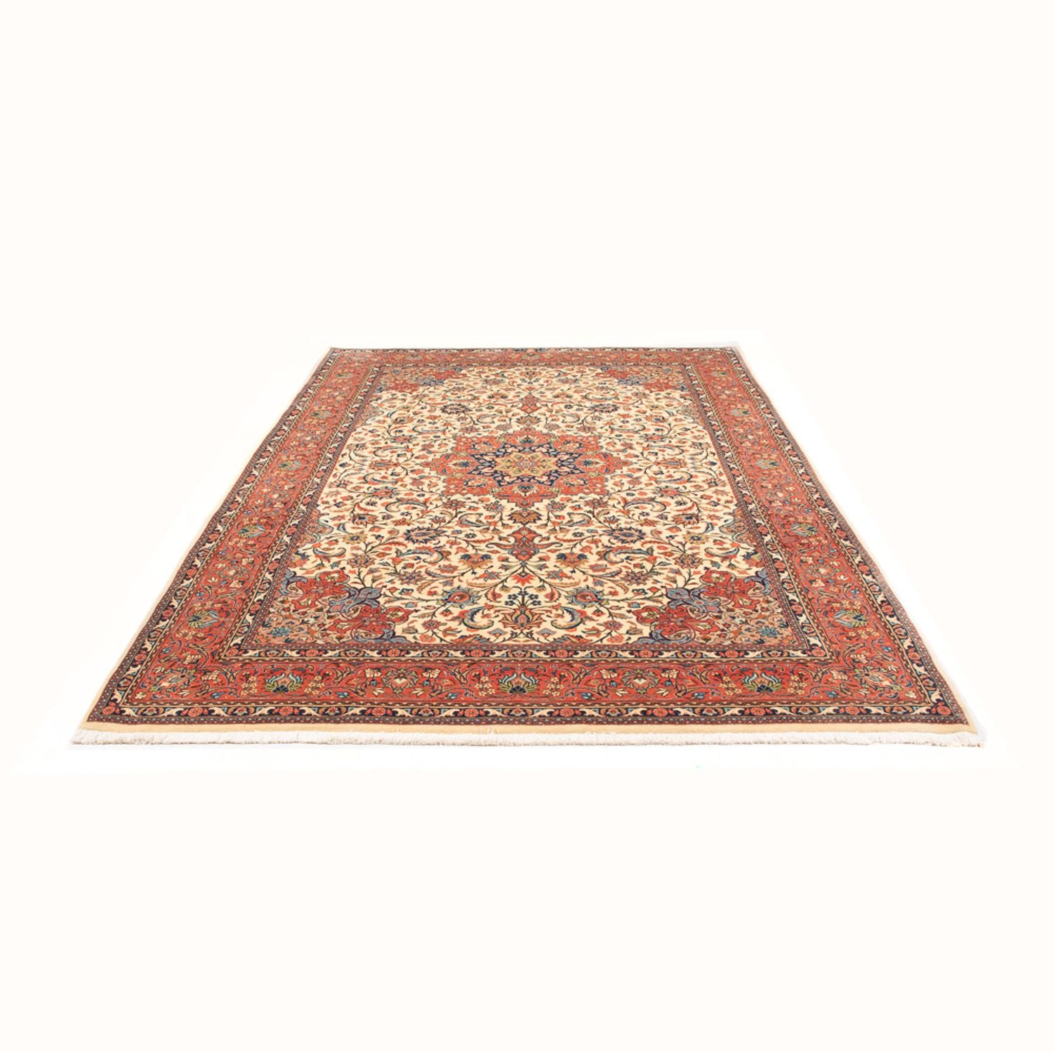 Tapis persan - Classique - 292 x 207 cm - crème