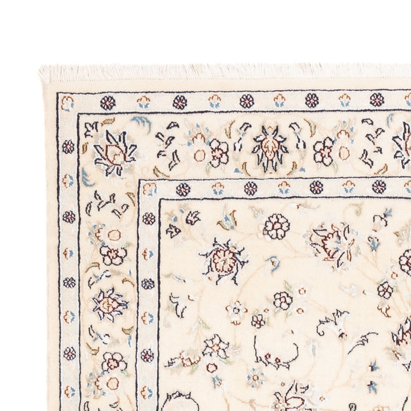 Tapis persan - Nain - Premium - 157 x 110 cm - crème