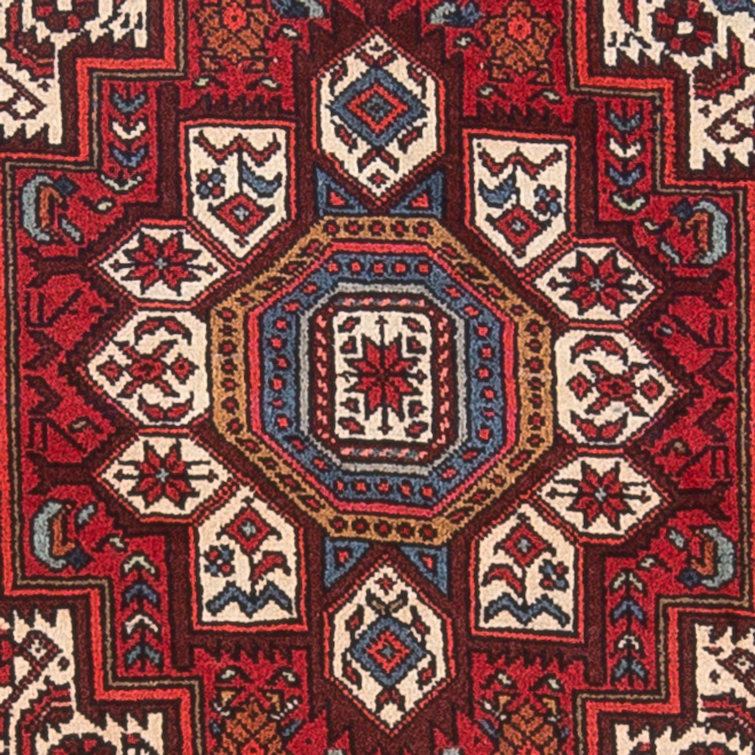 Tapis persan - Nomadic - 111 x 68 cm - rouge clair