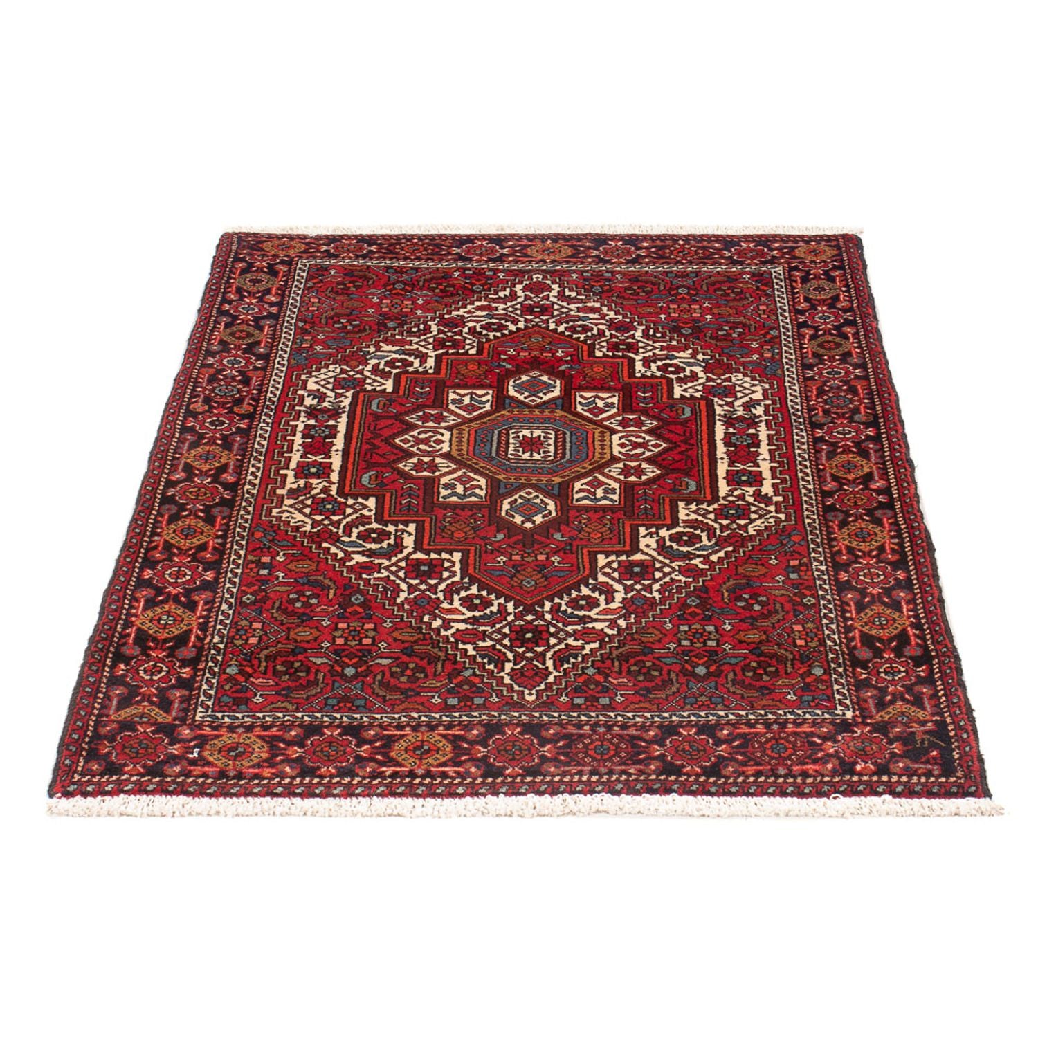 Tapis persan - Nomadic - 111 x 68 cm - rouge clair