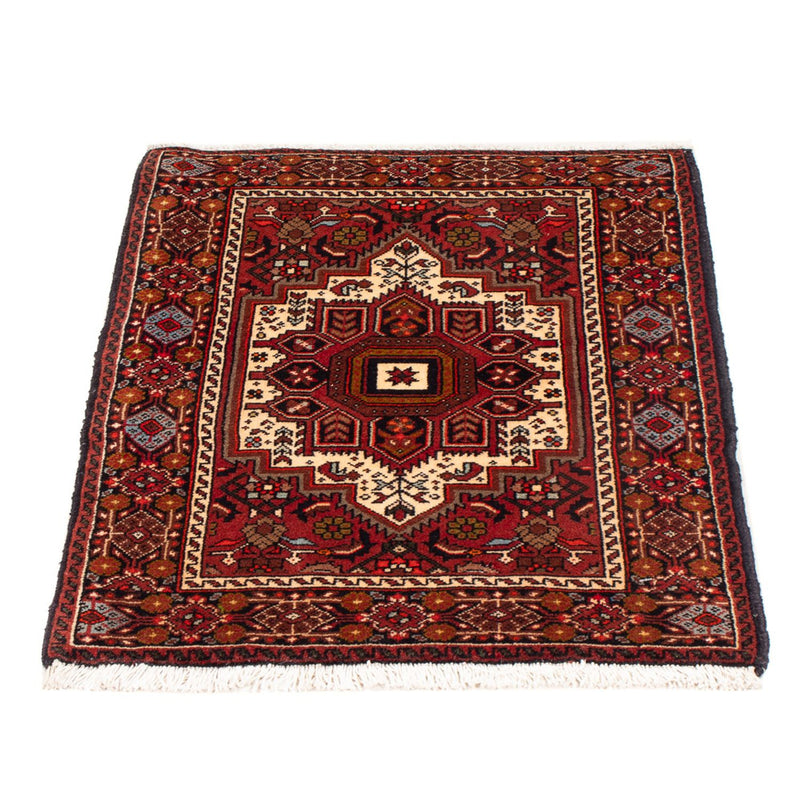 Tapis persan - Nomadic - 86 x 55 cm - crème