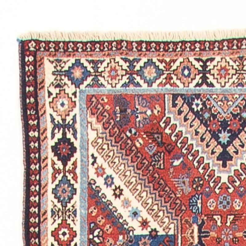Tapis de couloir Tapis persan - Nomadic - 387 x 80 cm - rouge