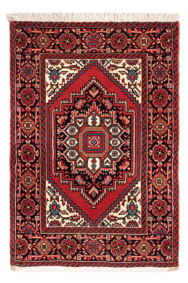 Tapis persan - Nomadic - 86 x 63 cm - rouge
