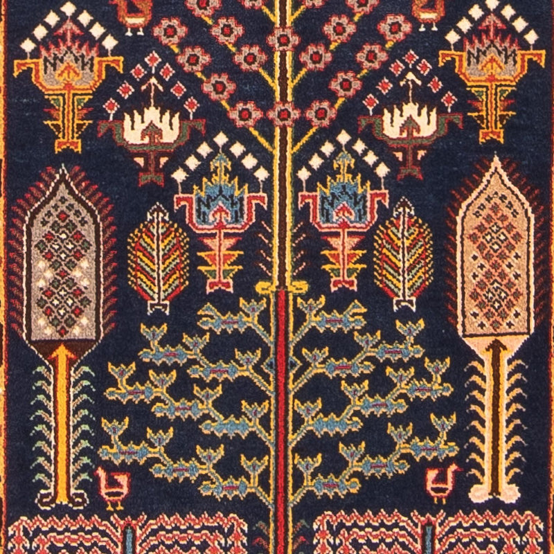 Tapis de couloir Tapis persan - Nomadic - 486 x 97 cm - multicolore
