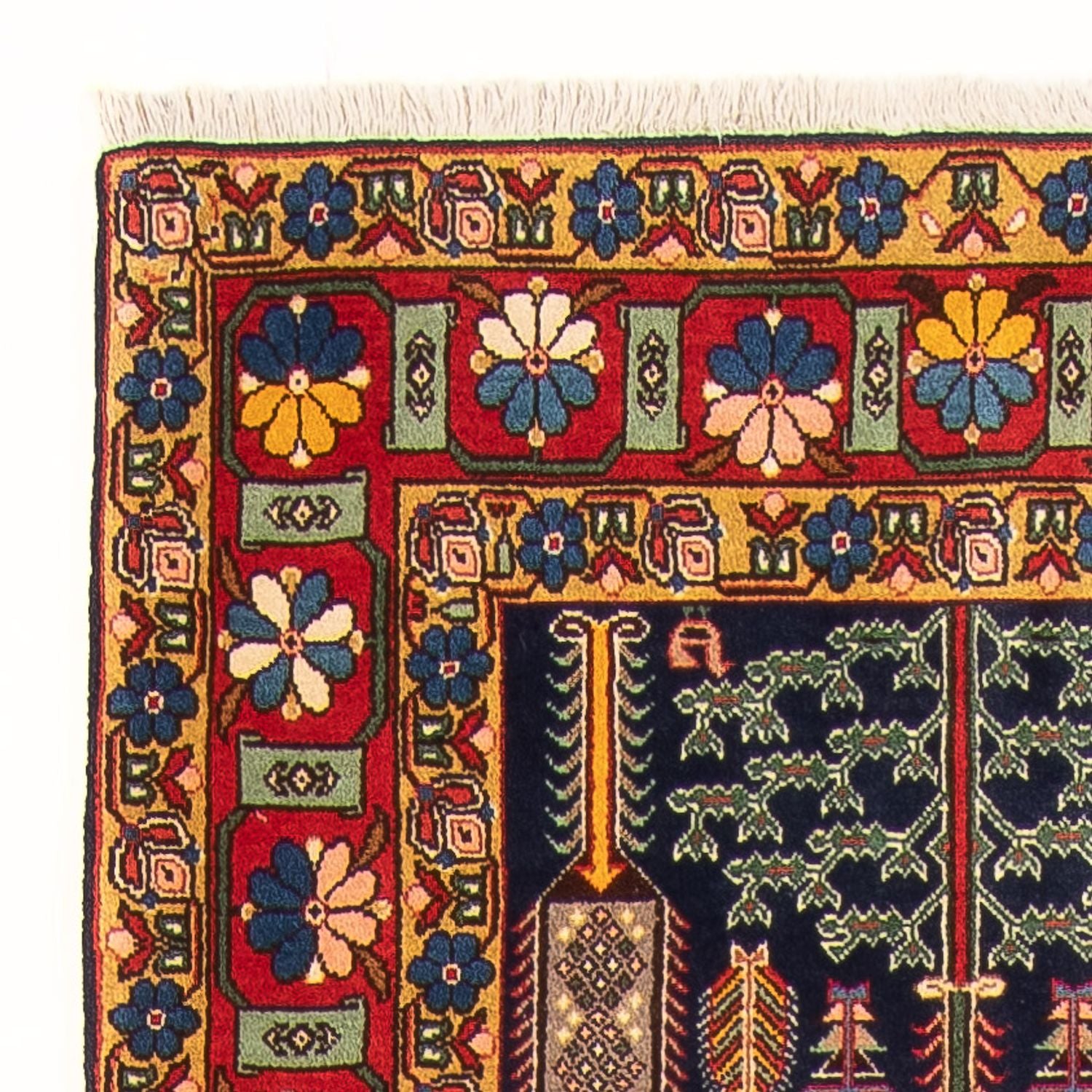 Tapis de couloir Tapis persan - Nomadic - 486 x 97 cm - multicolore