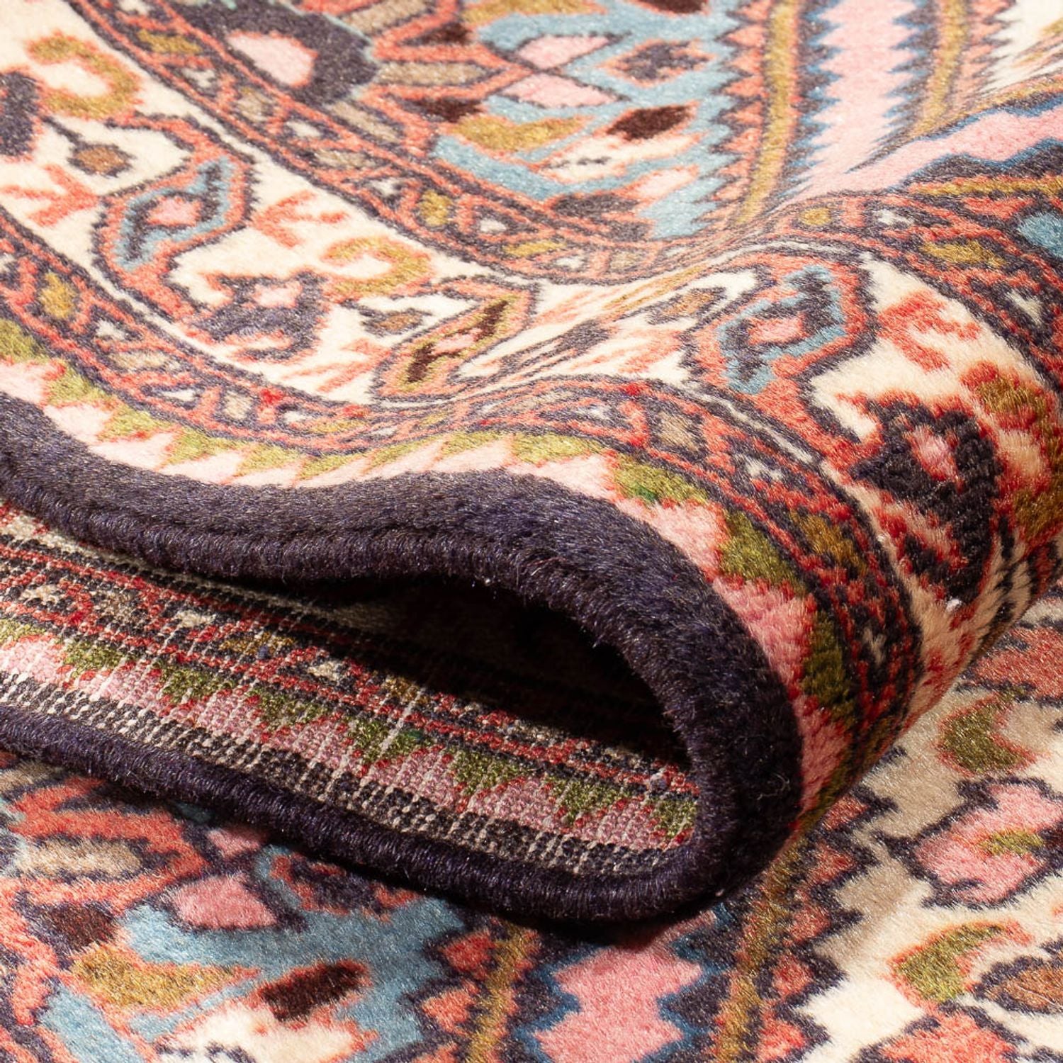 Tapis de couloir Tapis persan - Nomadic - 397 x 66 cm - multicolore