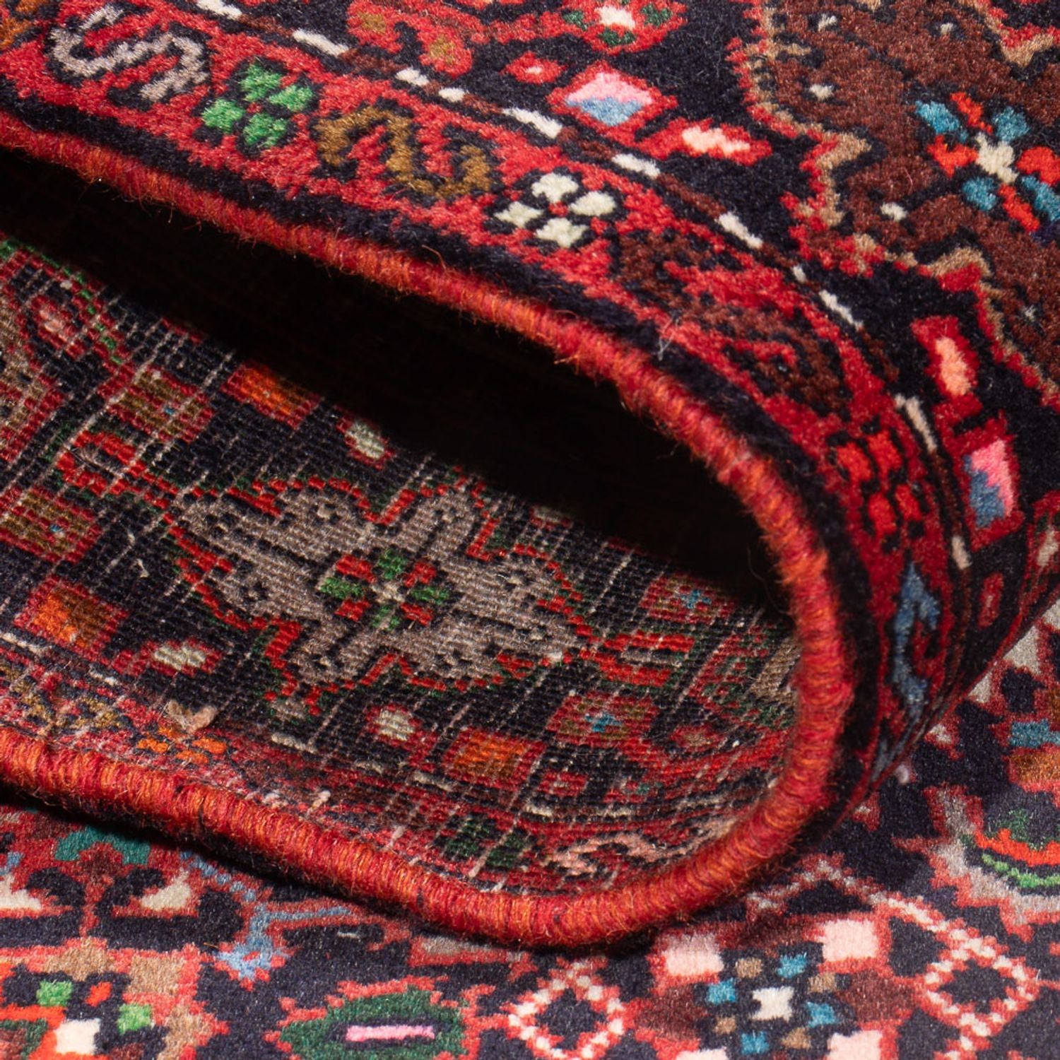 Tapis persan - Nomadic - 120 x 80 cm - rouge