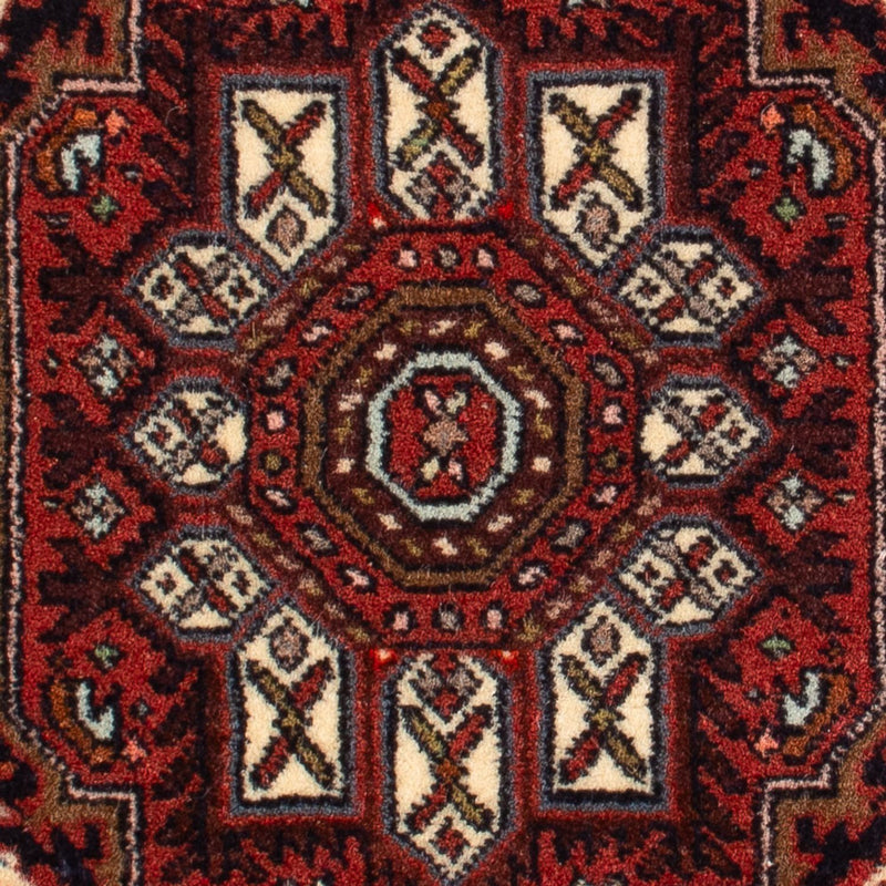 Tapis persan - Nomadic - 77 x 48 cm - rouge