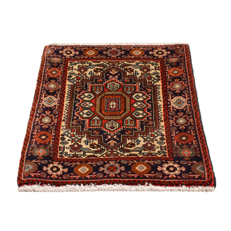 Tapis persan - Nomadic - 72 x 52 cm - bleu