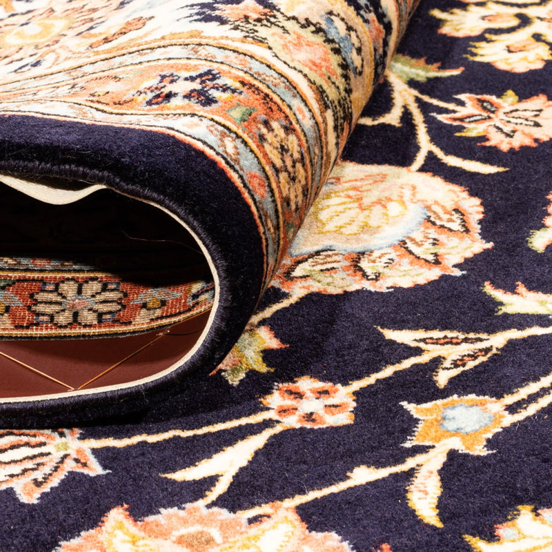 Tapis persan - Classique - 273 x 215 cm - bleu foncé