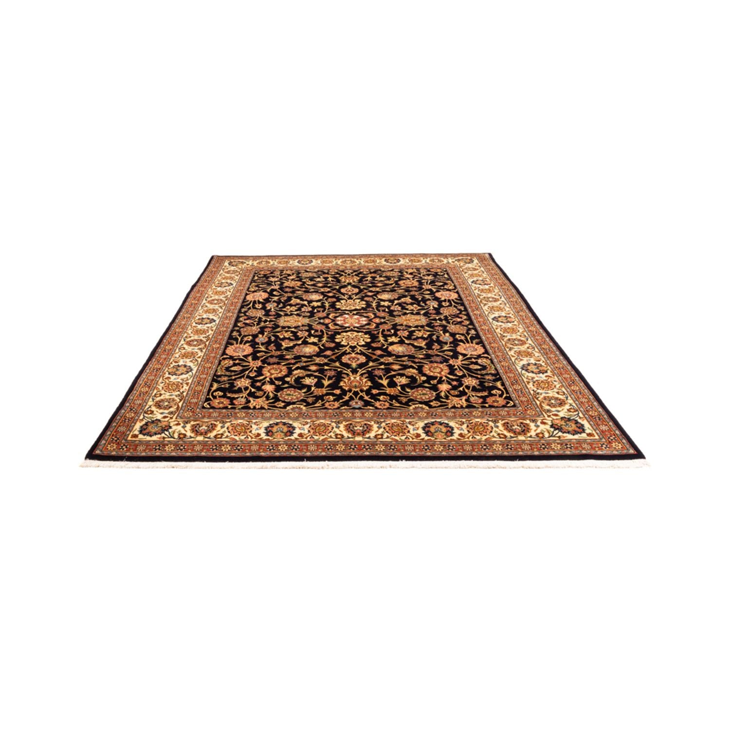 Tapis persan - Classique - 273 x 215 cm - bleu foncé