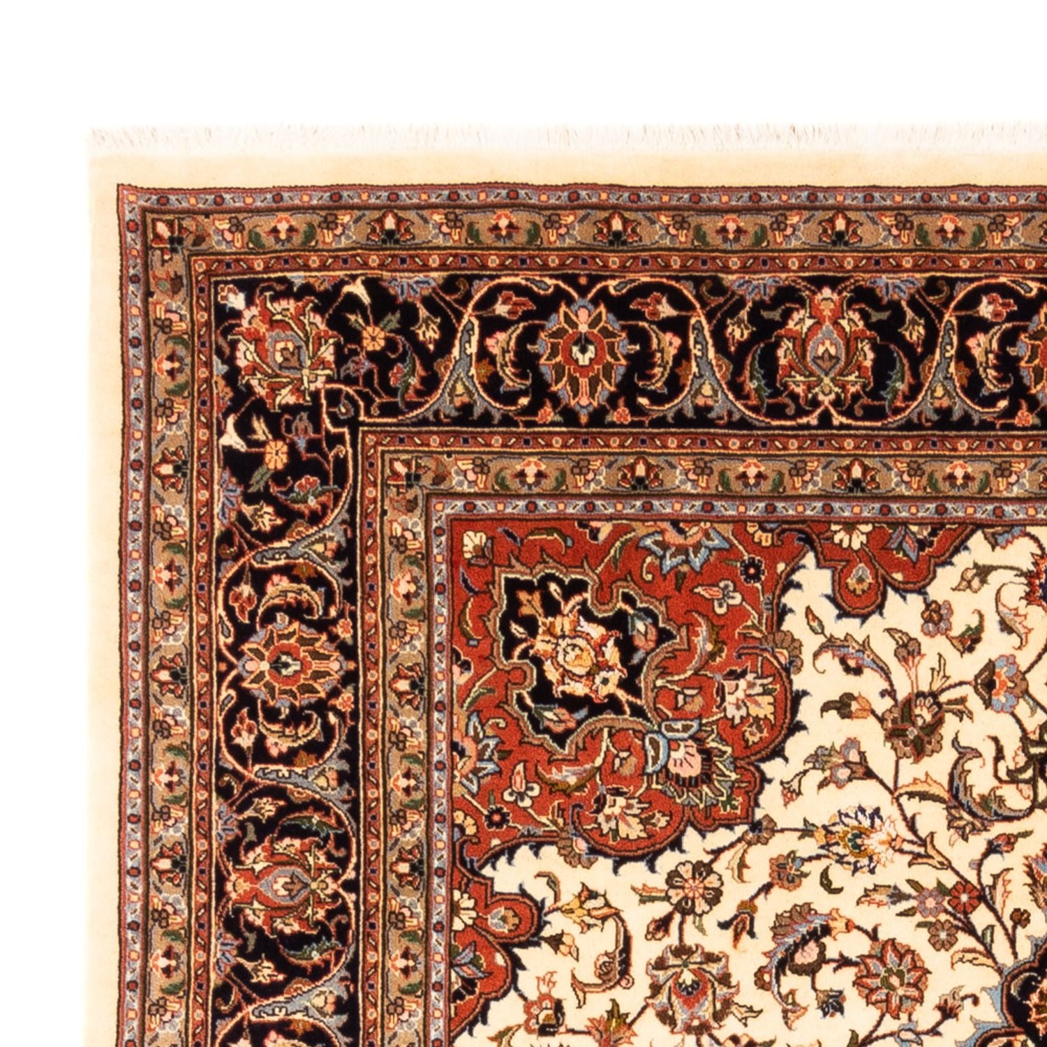 Tapis persan - Classique - 297 x 202 cm - crème