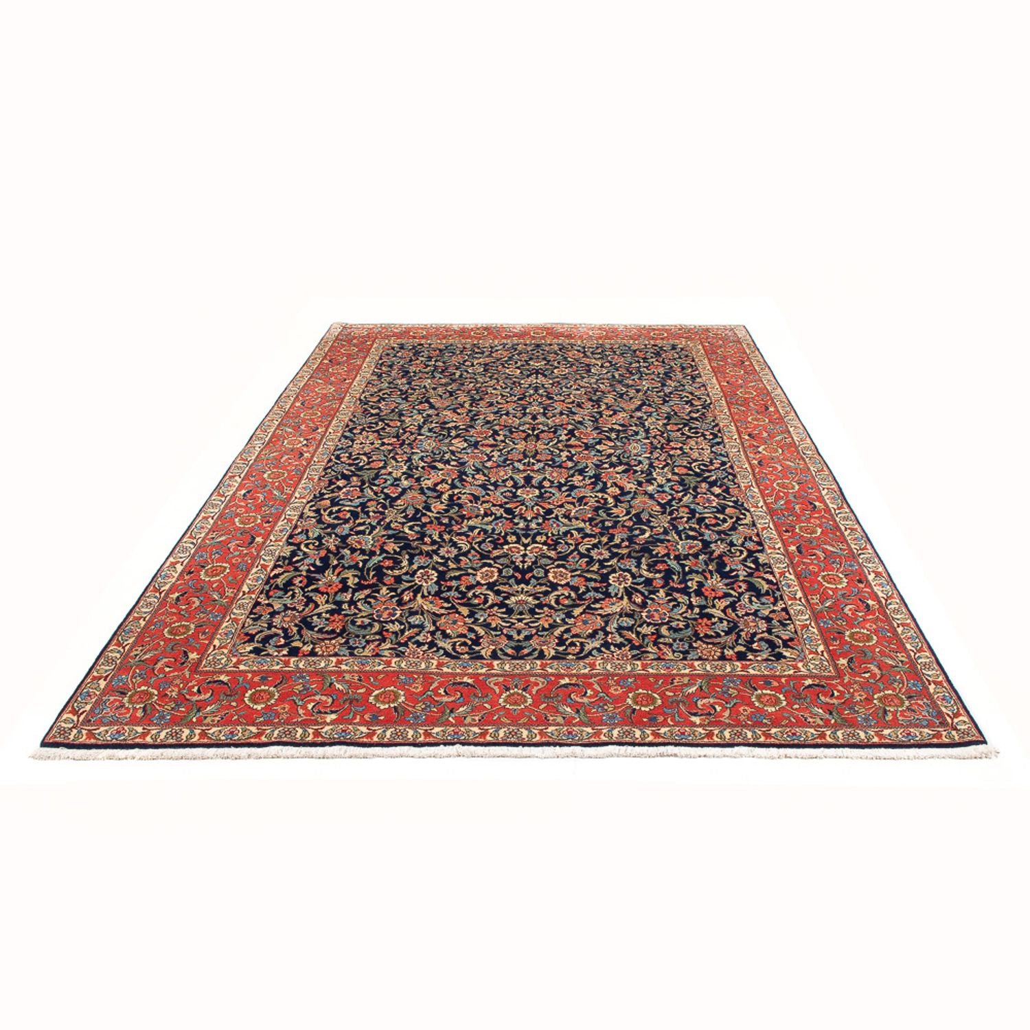 Tapis persan - Classique - 305 x 200 cm - bleu foncé
